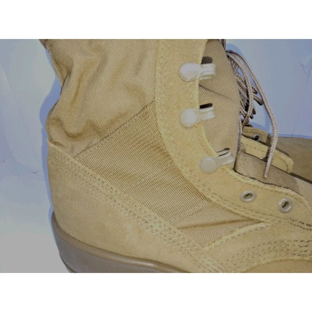 Rocky 798 Men’s 10 R Combat Boots Hot Weather Coyote Brown Suede Made In USA!