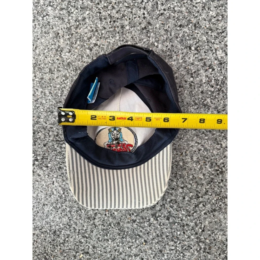 Vintage Thomas & Friends‎ Blue Hickory Stripe Conductor Baseball Cap Hat