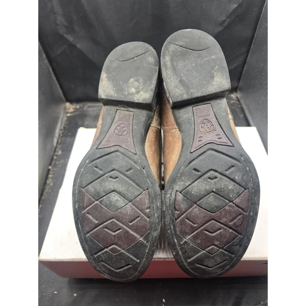 Ariat boots pair outdoor