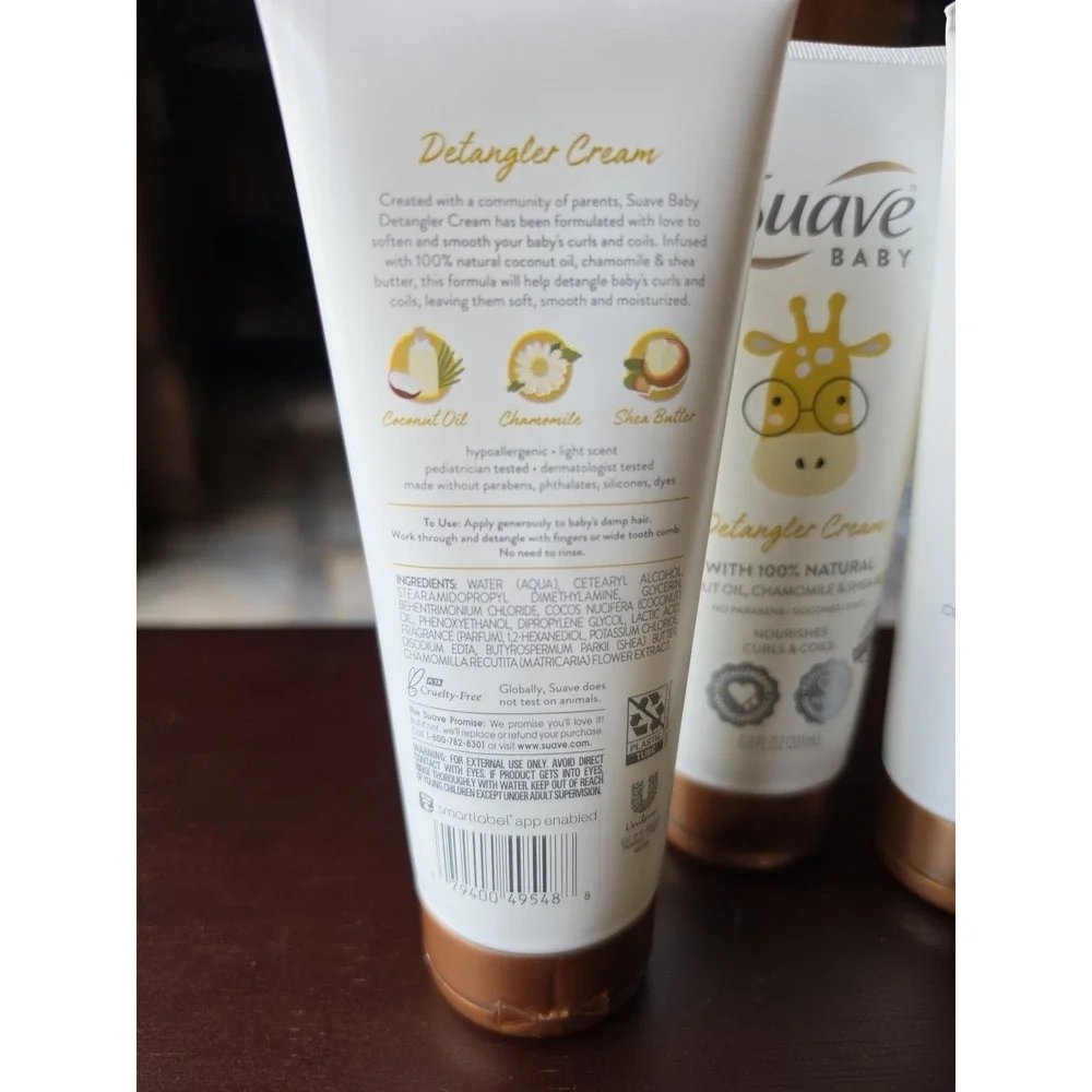 Suave baby detangler