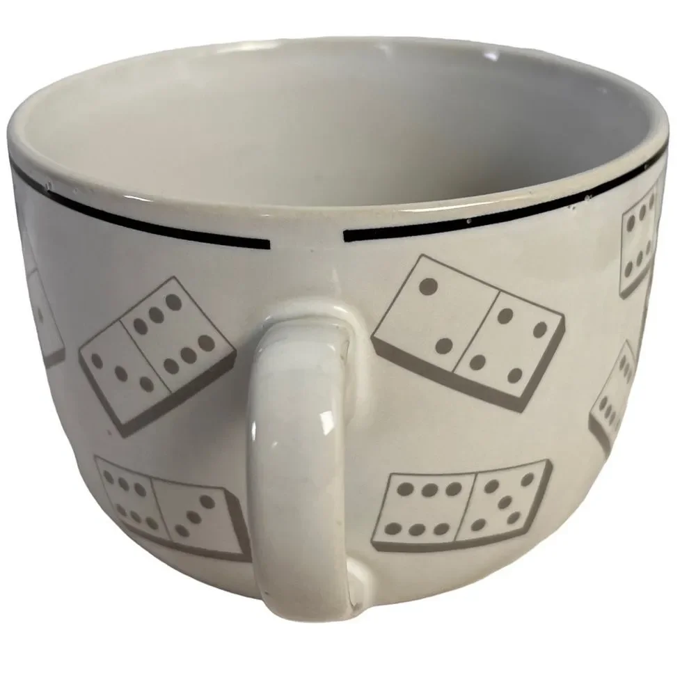 Cafe Domino Coffee Cup Mug New York Paris London Large Soup Drink Souvenir