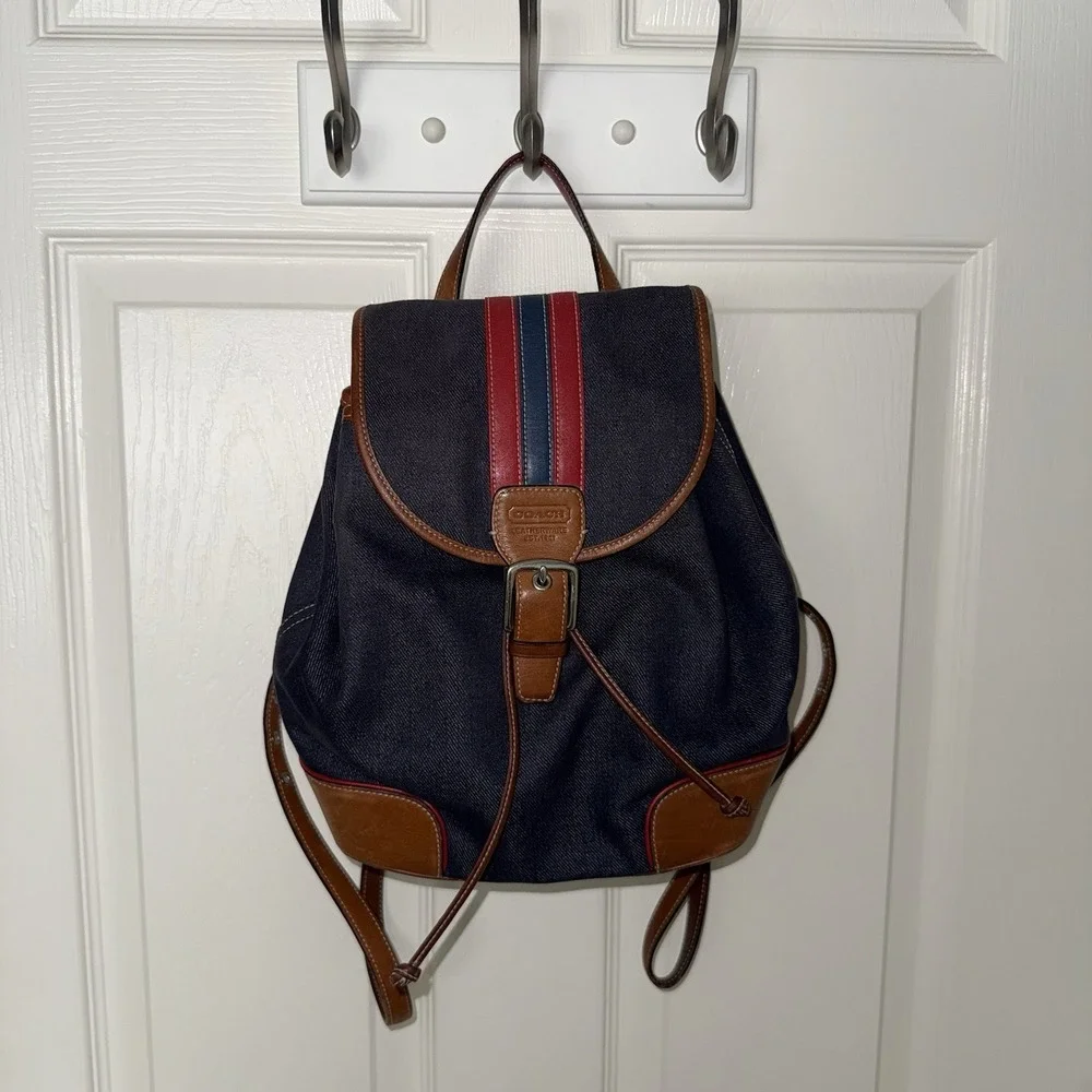 Coach vintage denim