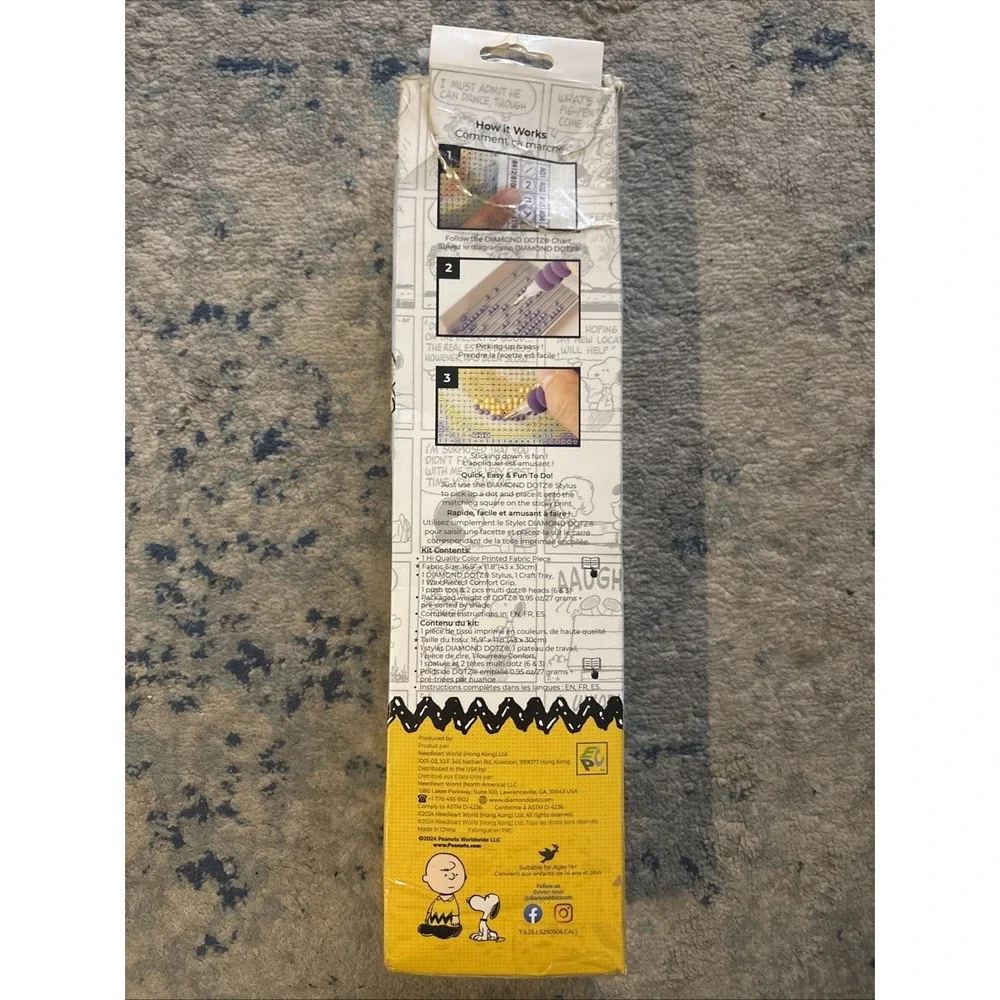 Peanuts Snoopy My Pal Woodstock Diamond Dotz Art Kit DD4.352 NEW