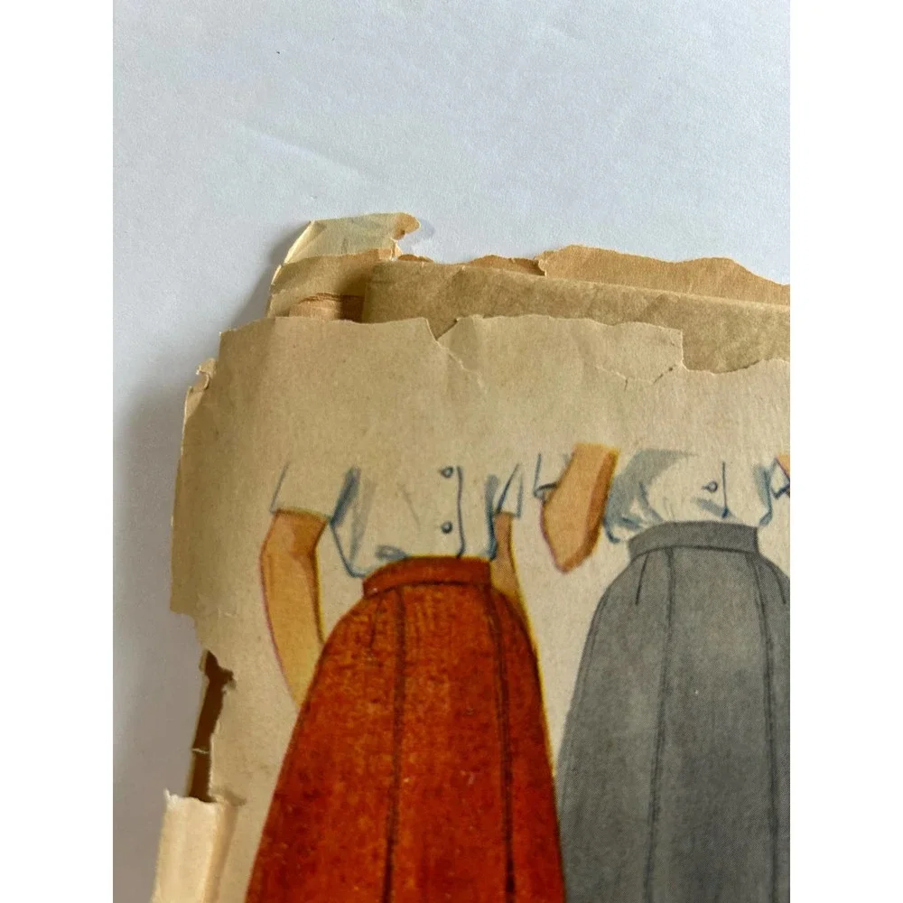 McCalls Vintage 1960's Pattern #5948‎ Women's Skirt Waist 28