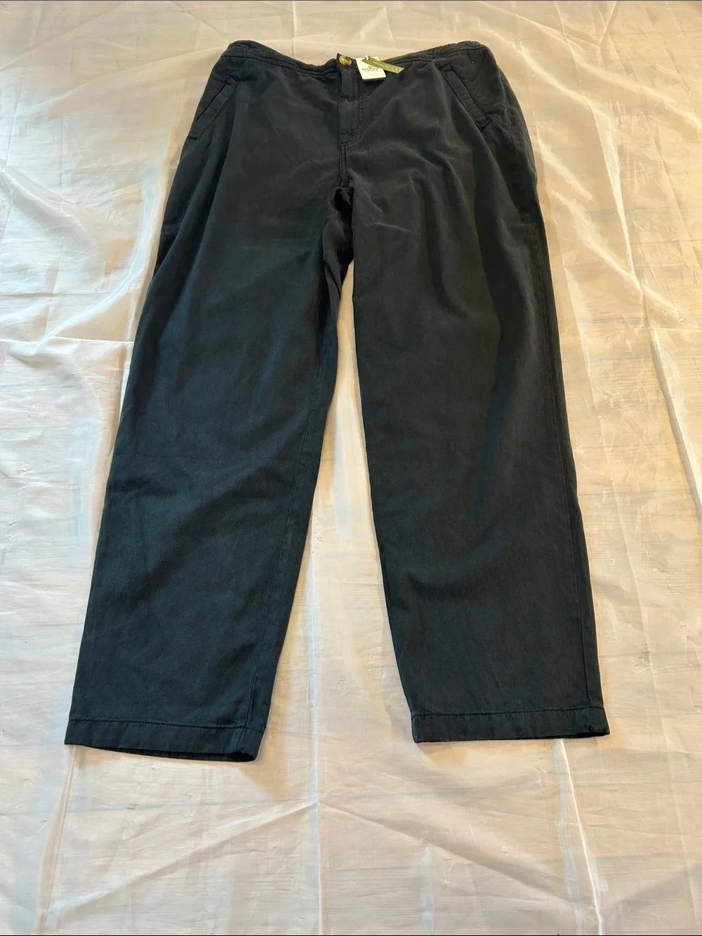 Marine Layer Men's Black Chino Pants