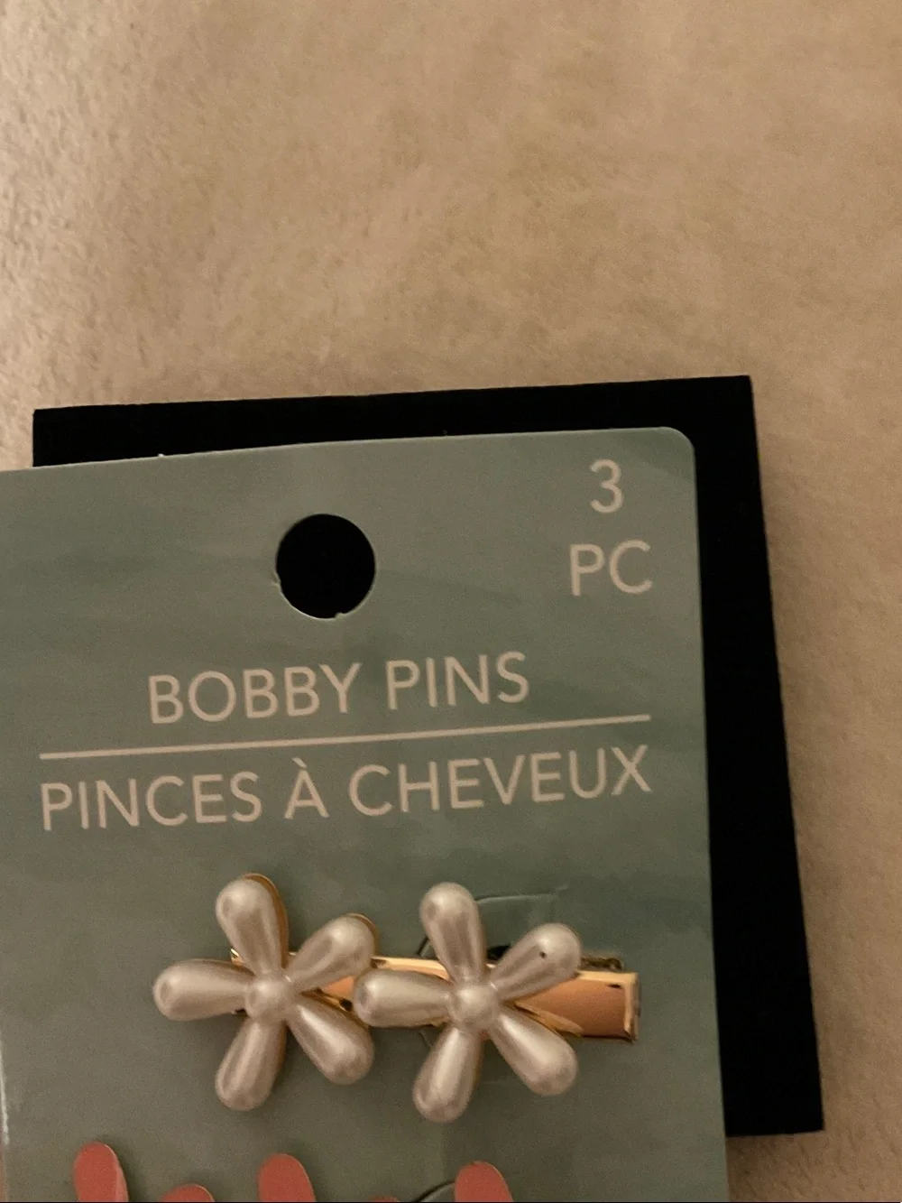 Pinces a Cheveux three piece