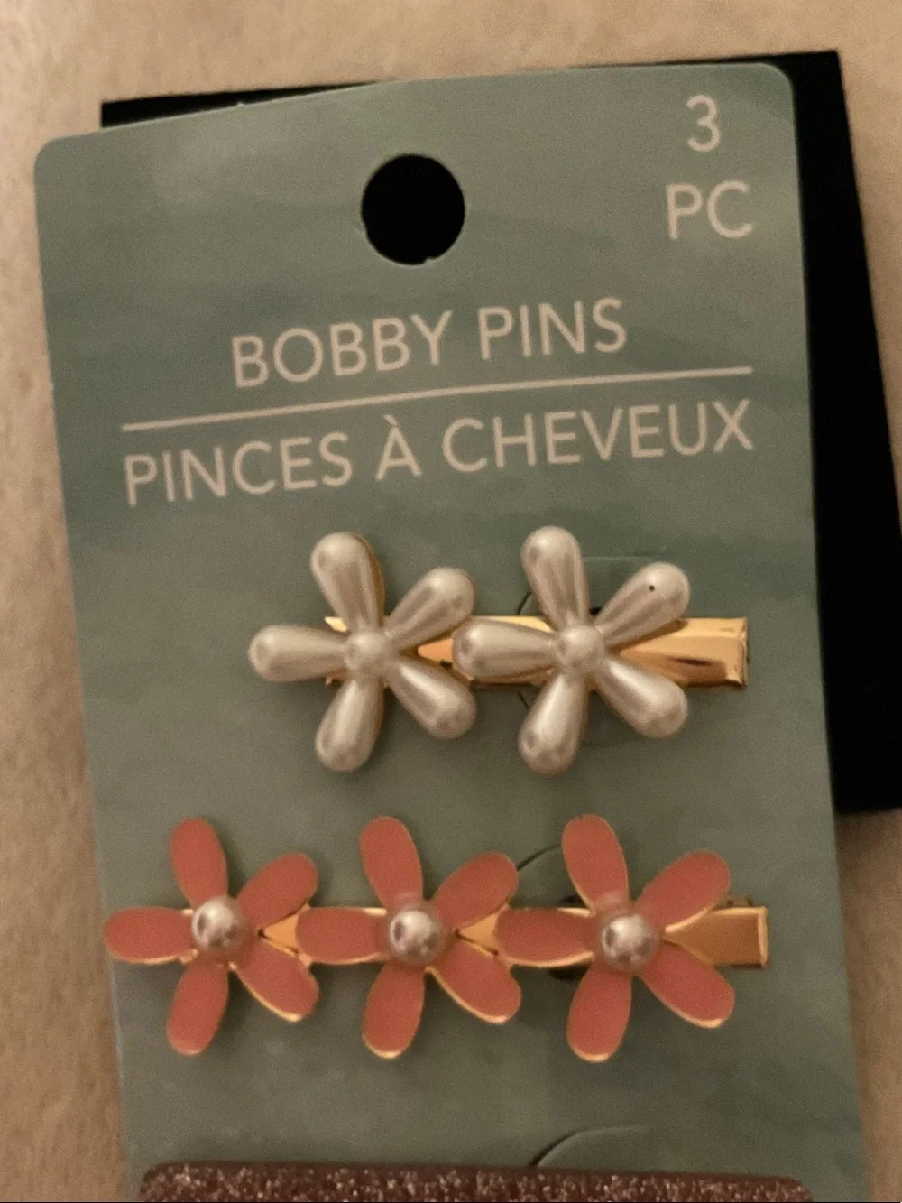 Pinces a Cheveux three piece