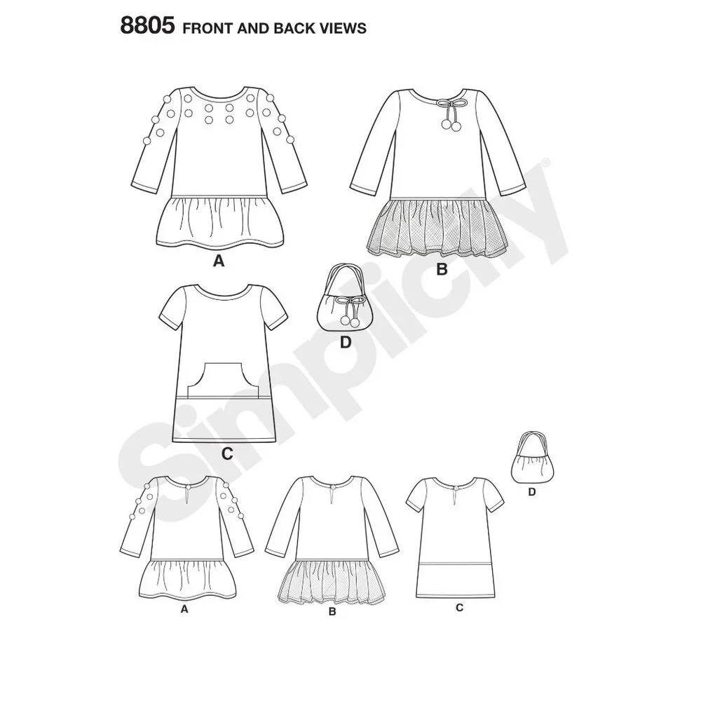 Simplicity sewing pattern