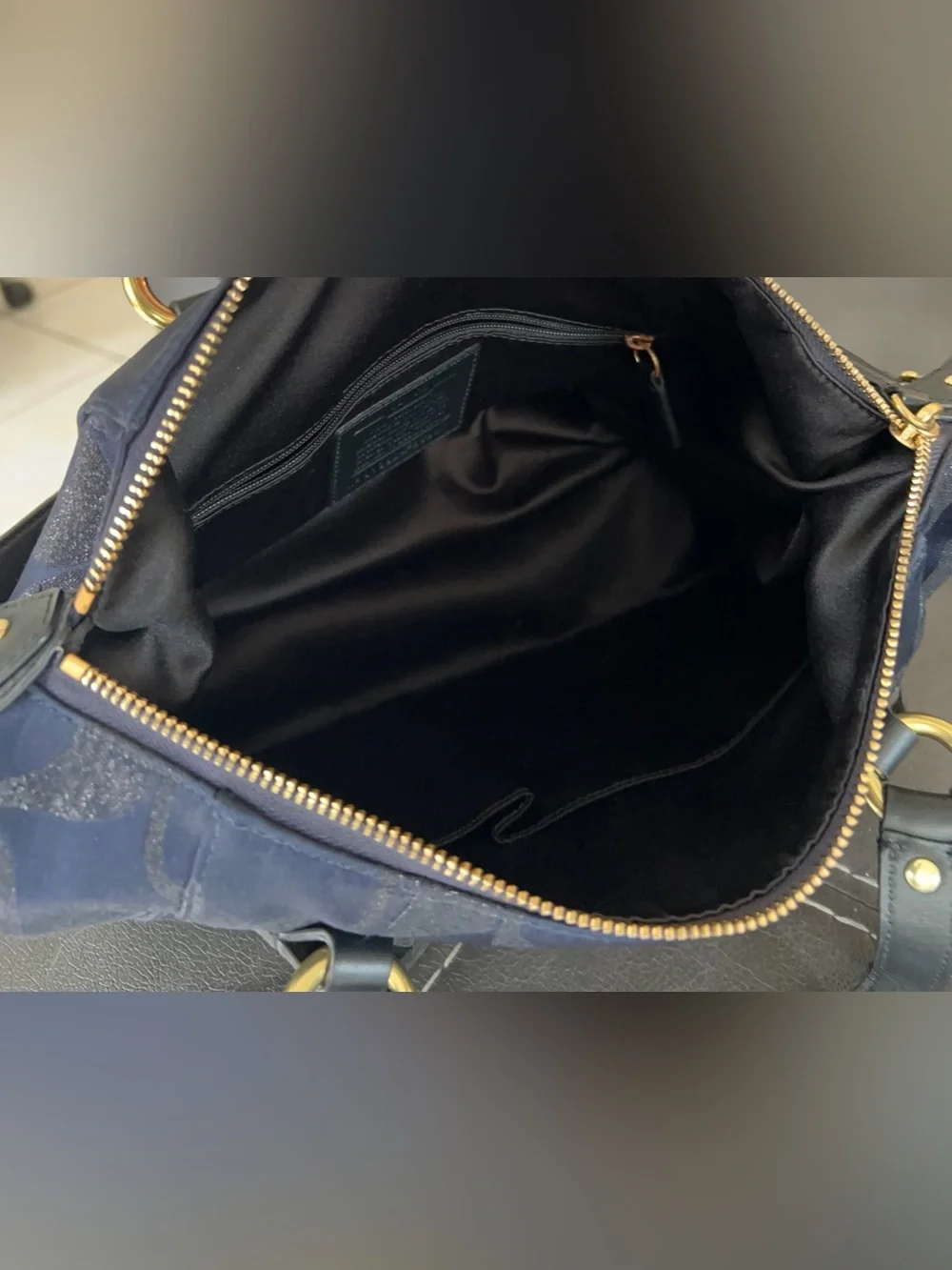 Coach signature satchel