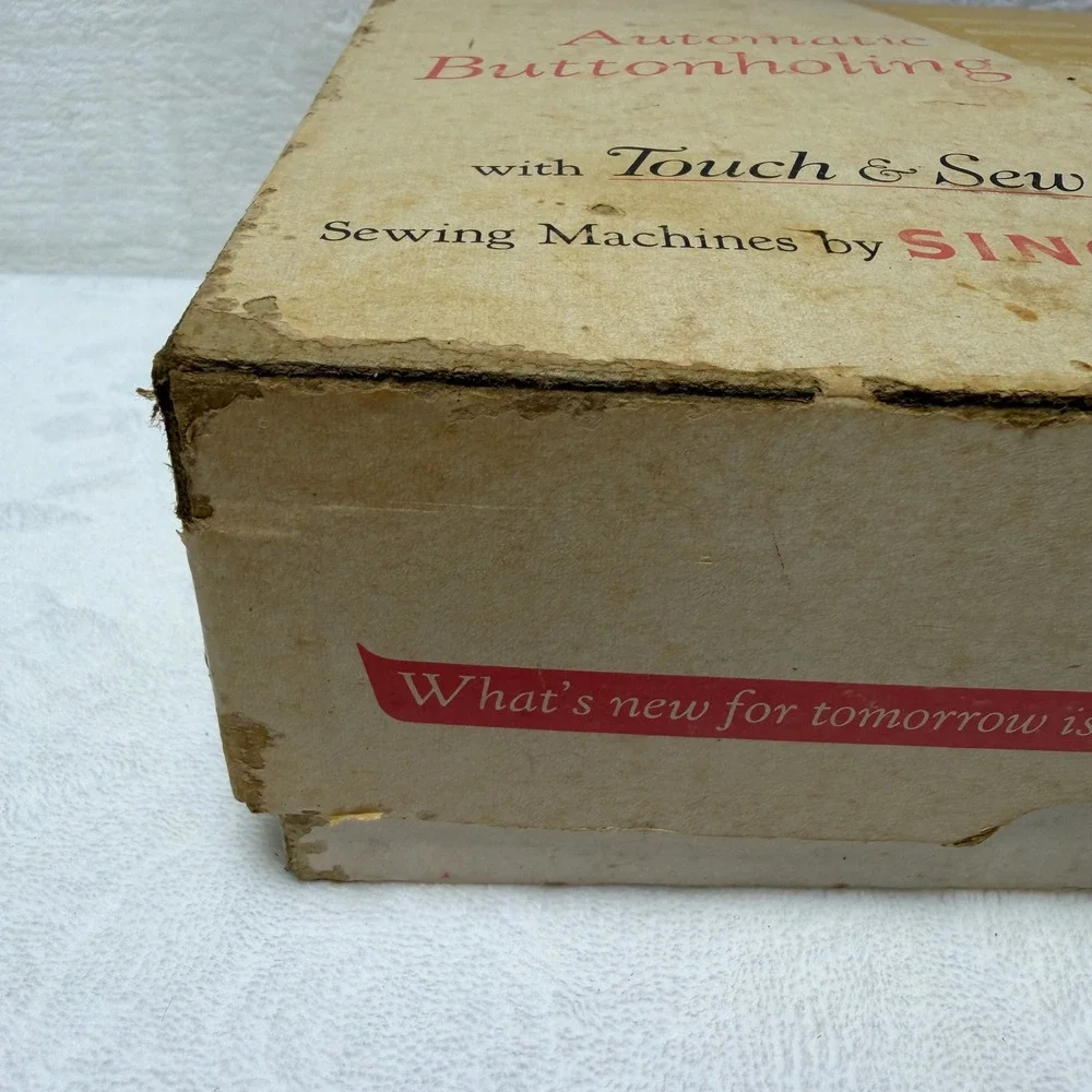 Singer box inside