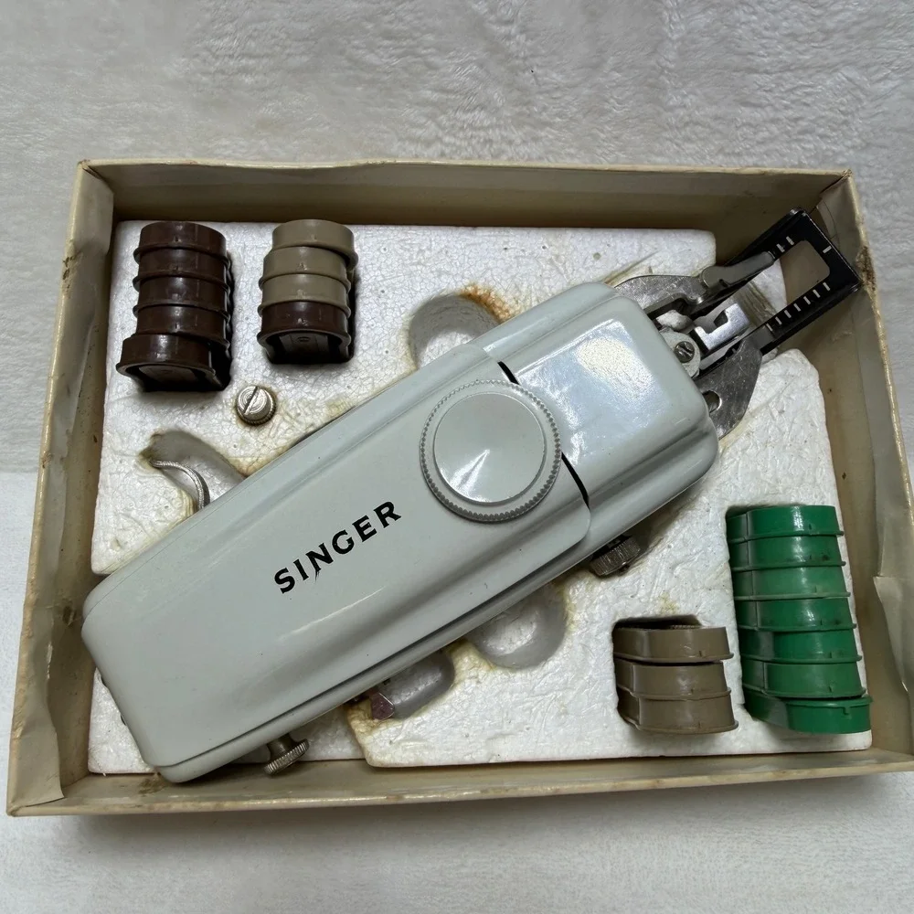 Singer box inside