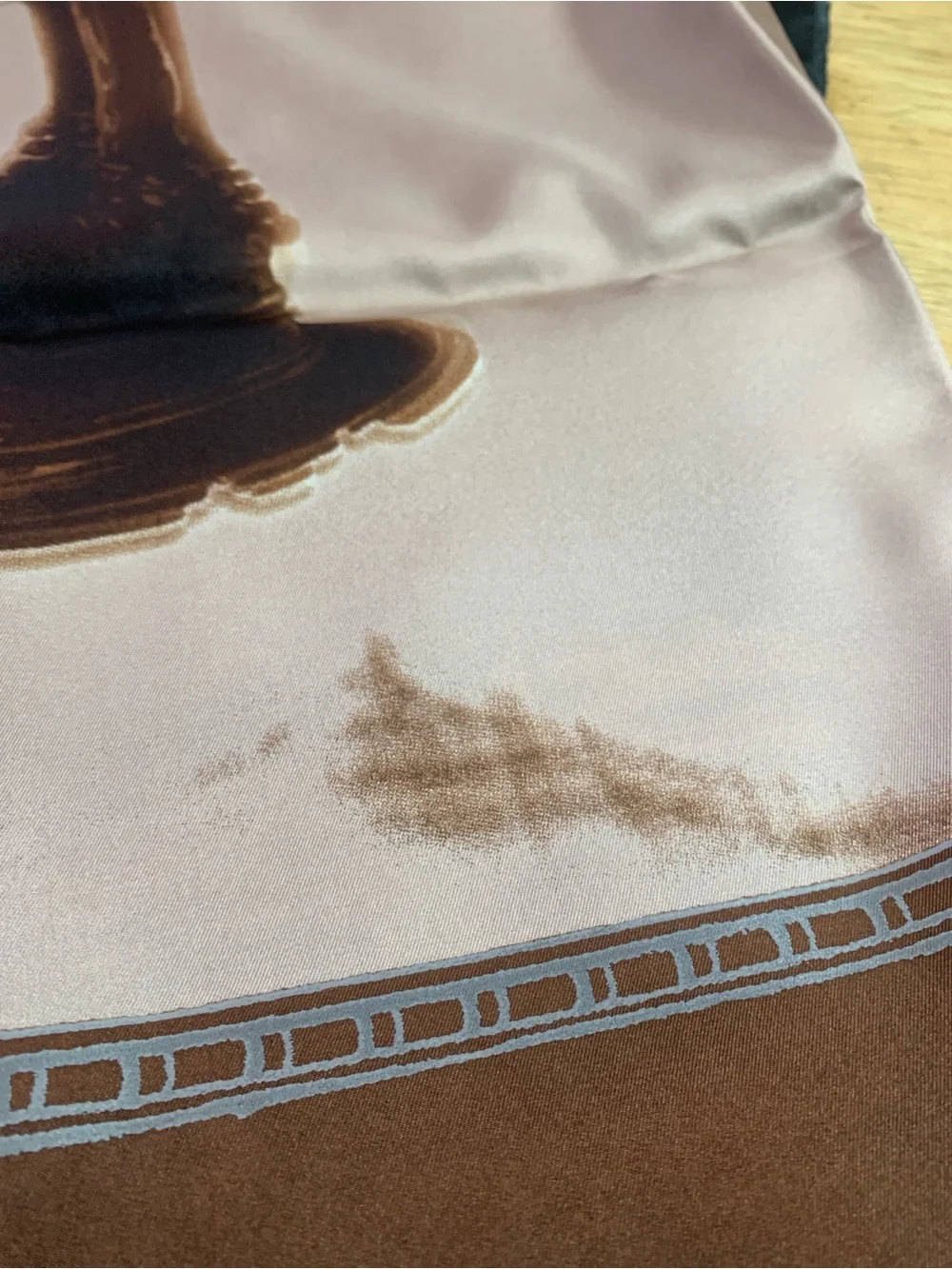 Prada silk scarf