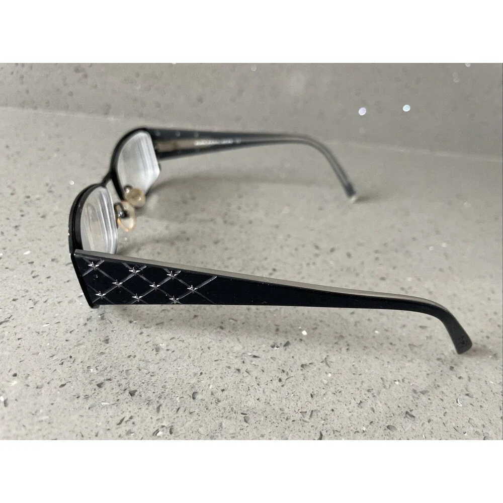 Thierry Mugler France TM9209 C4 51-17-135 Black Full Rim Eyeglasses Frames ONLY