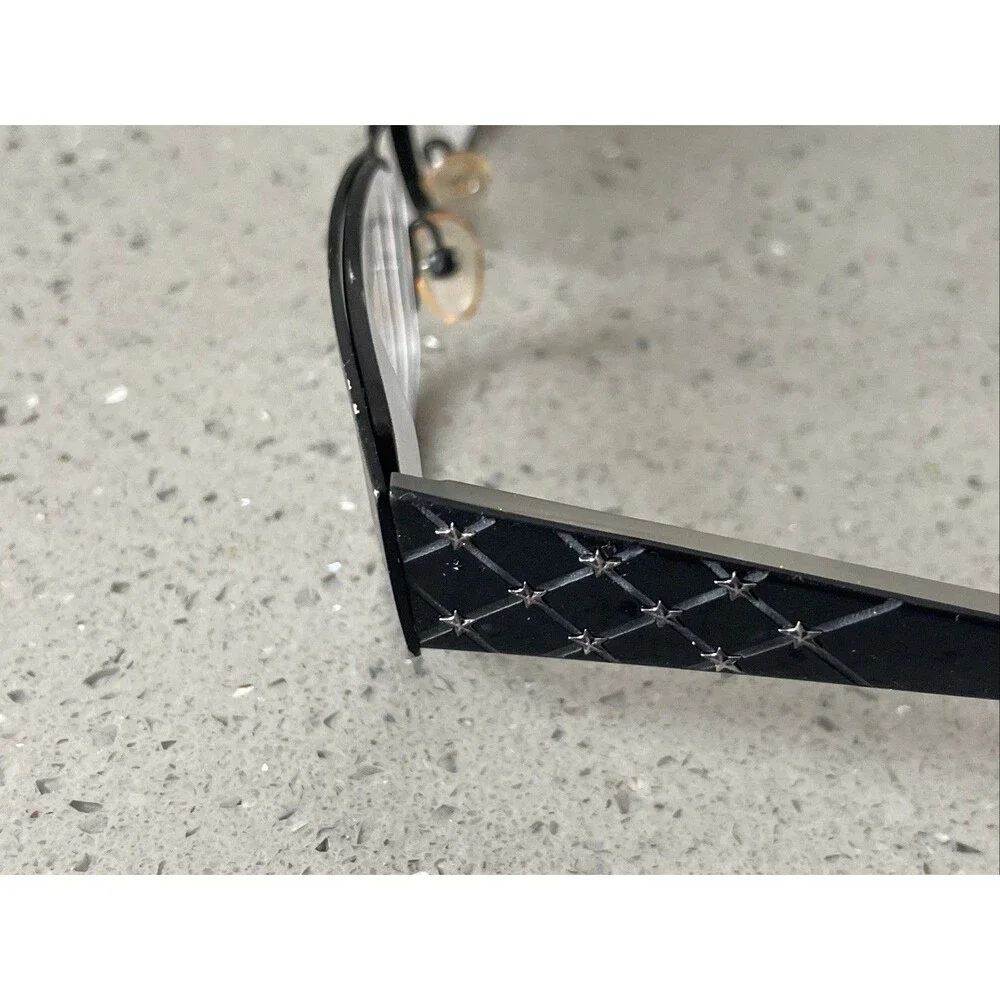 Thierry Mugler France TM9209 C4 51-17-135 Black Full Rim Eyeglasses Frames ONLY