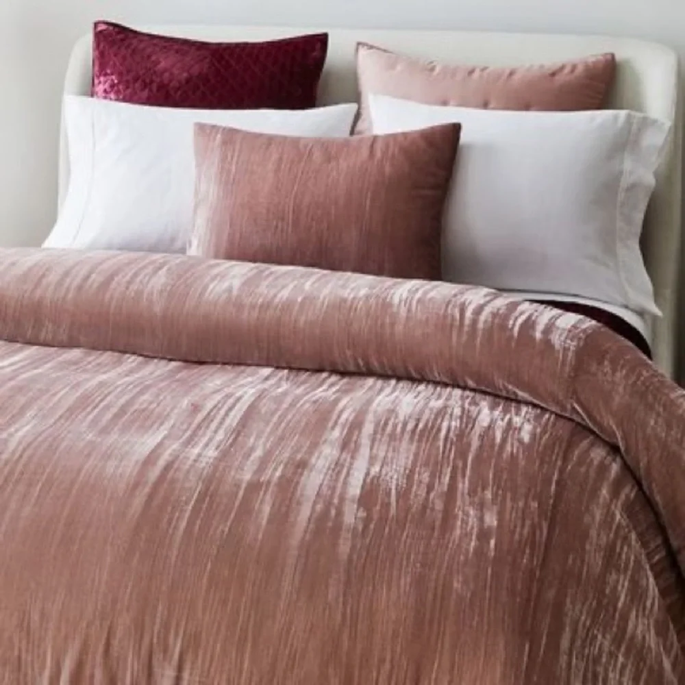 West Elm soft crushed