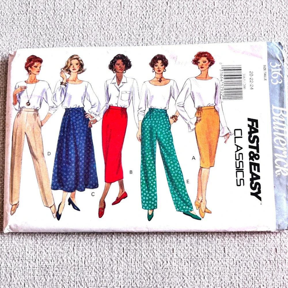 Butterick 3163 skirt