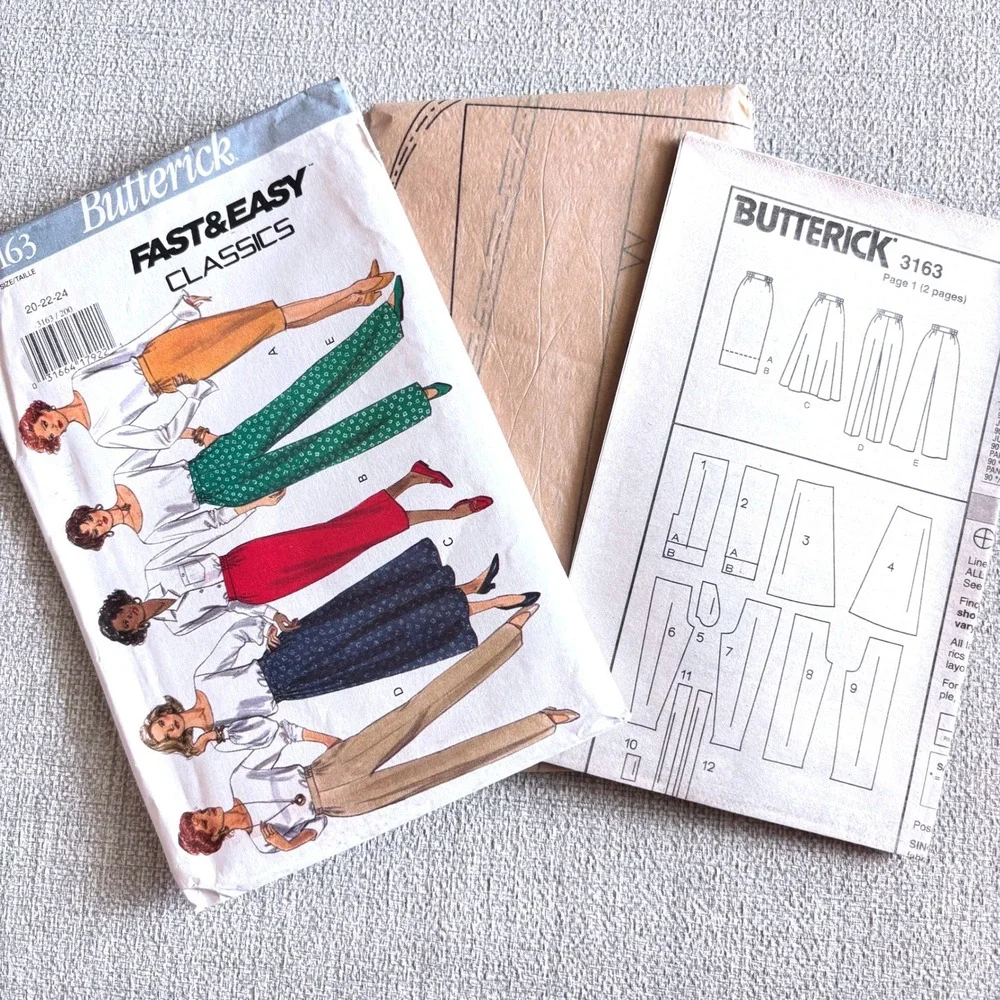 Butterick 3163 skirt
