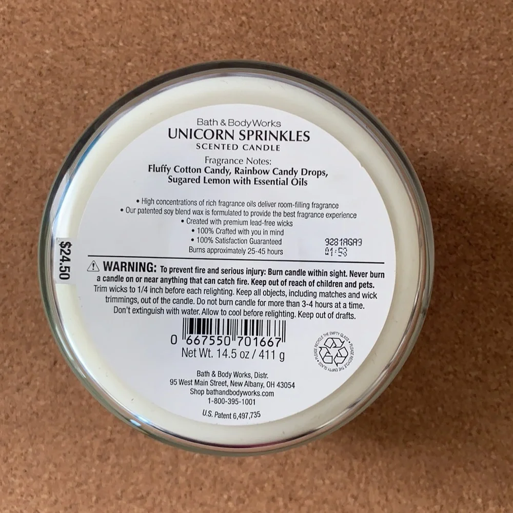 Bath & Body Works b&bw unicorn