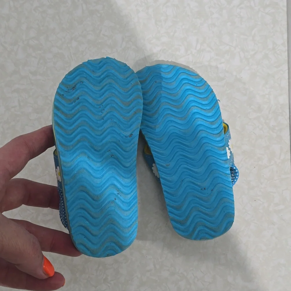 Peppa Pig flip flops size‎ 7/8