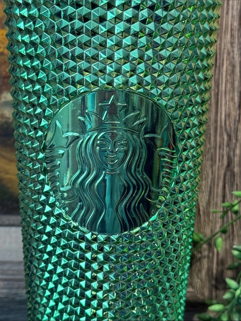 Starbucks studded light