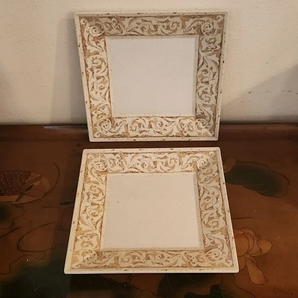G.E.T. Olympia ML-104 Melamine Plate Set of 2 10