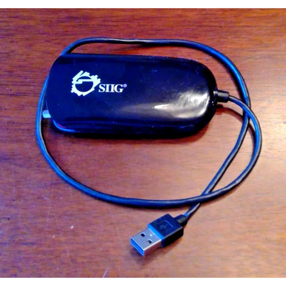SIIG USB to DVI/VGA Multi Monitor Video Adapter JU-DV0211-S1 WITH ORIGINAL BOX