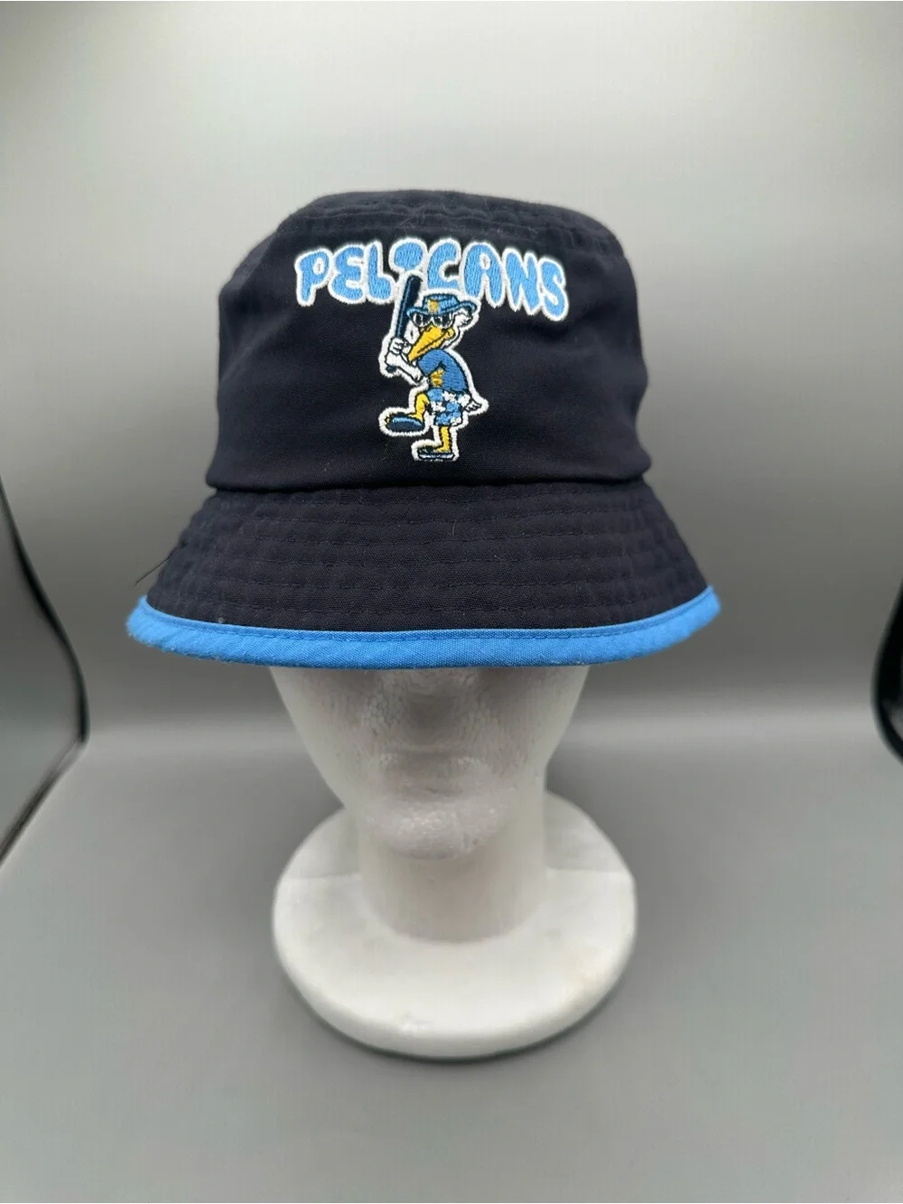 Myrtle Beach Pelicans Minor League Bucket Hat New Era Youth OS Blue