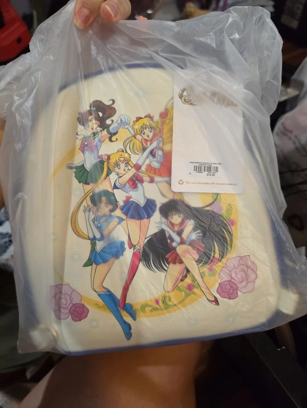 Sailor Moon Character Mini Backpack New