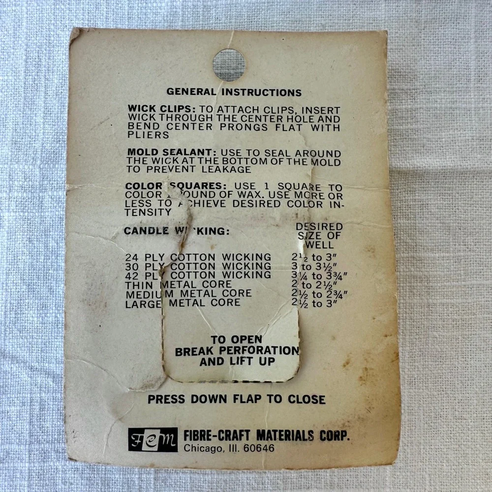 Fibre-Craft vintage 1970s