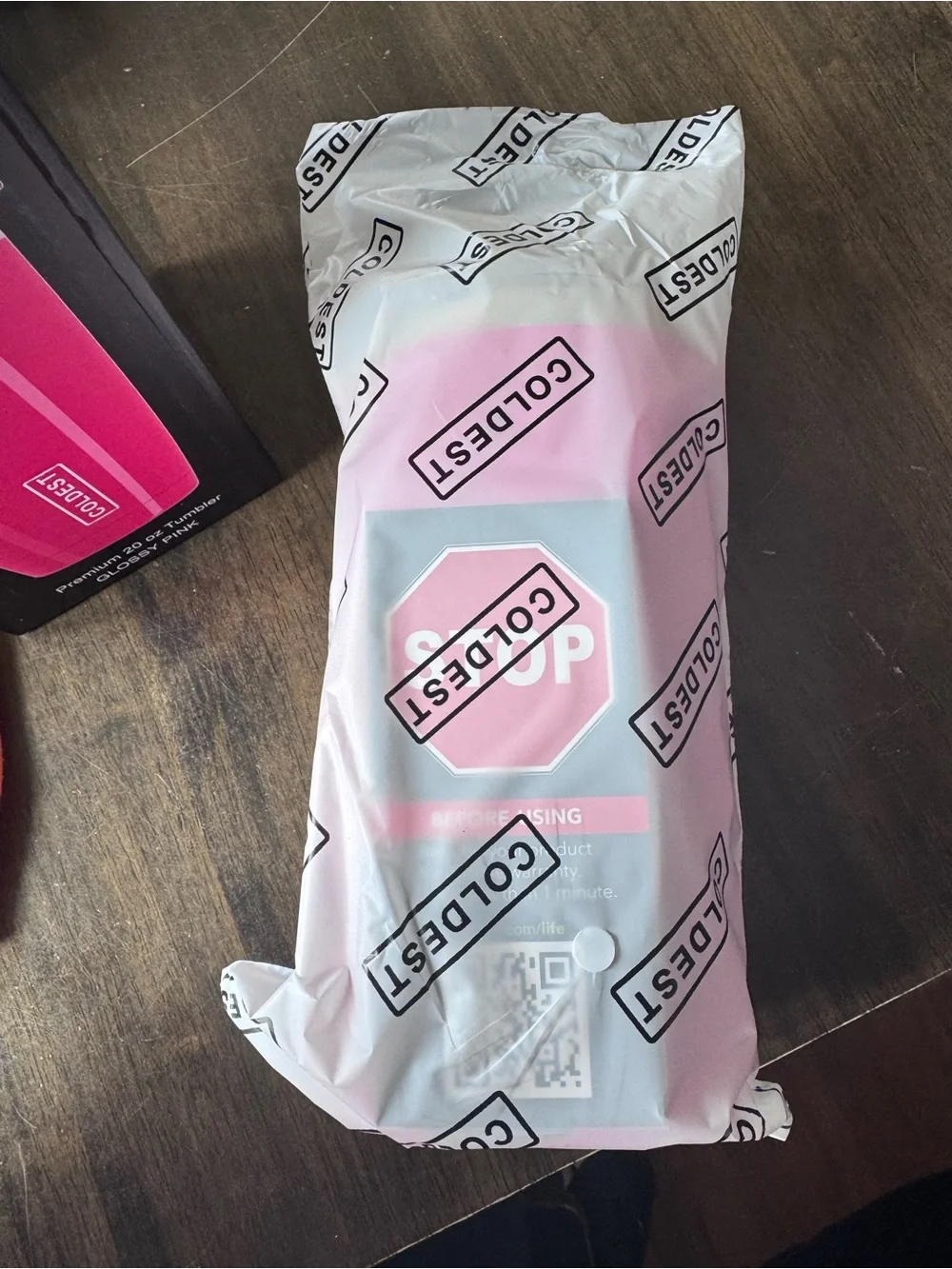 New! Coldest 20 oz Tumbler v2 Glossy Pink