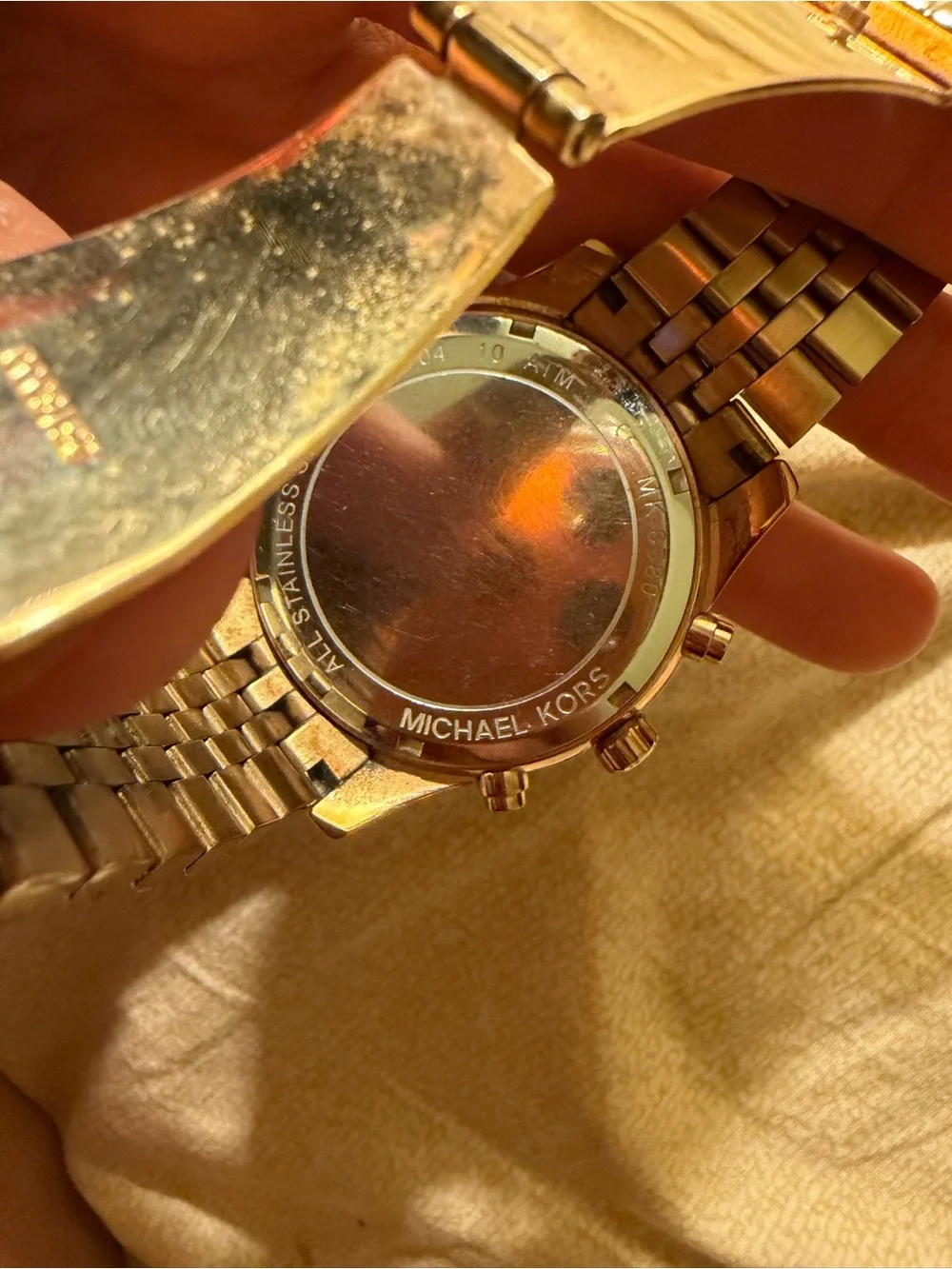 Michael Kors rose gold
