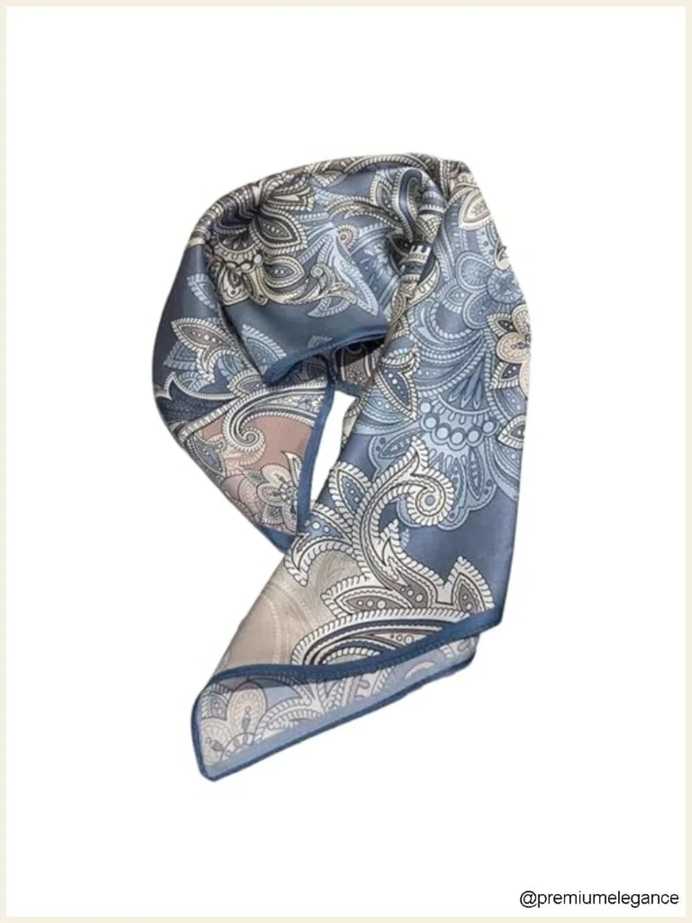 100% Mulberry Silk Square Scarf for Women - 21