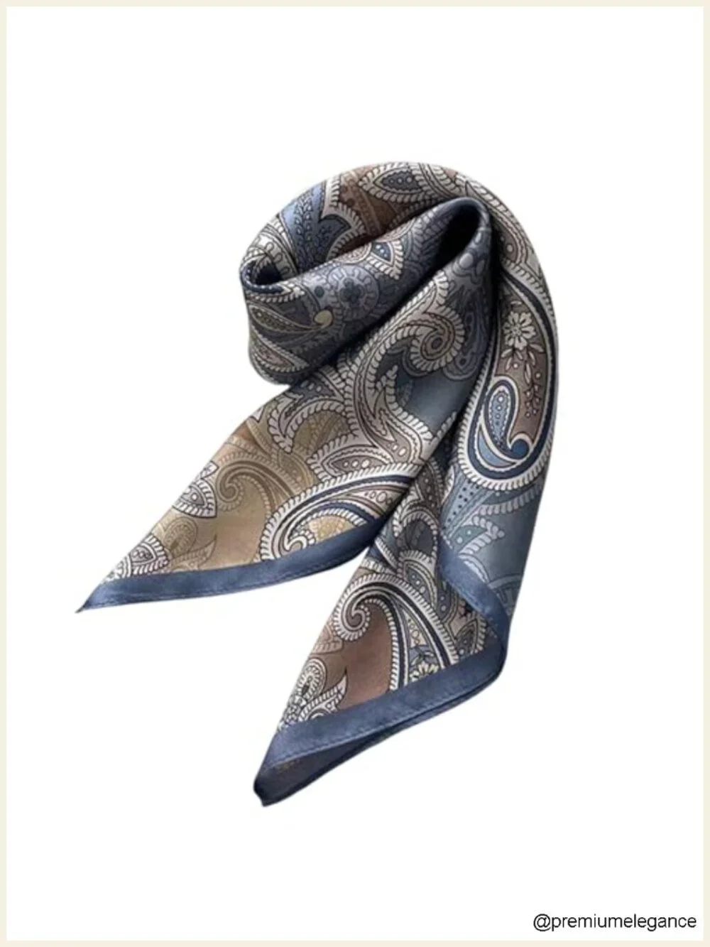 100% Mulberry Silk Square Scarf for Women - 21