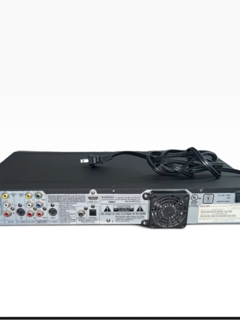Philips dvdr3576h 37