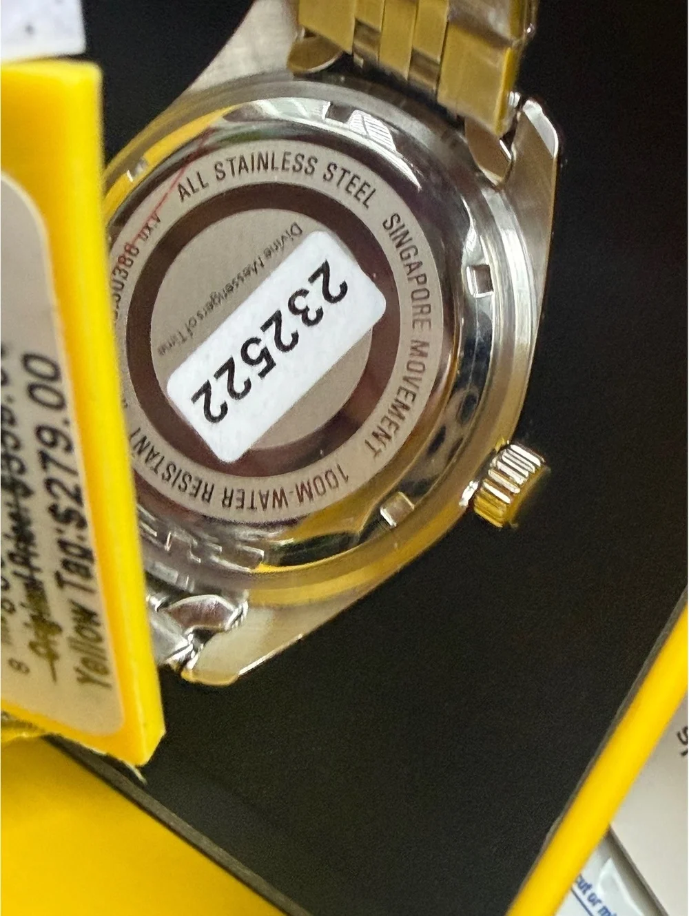 $279 INVICTA ANGEL SWISS RONDA WITH MOTHER OF PEARL DIAL 30mm