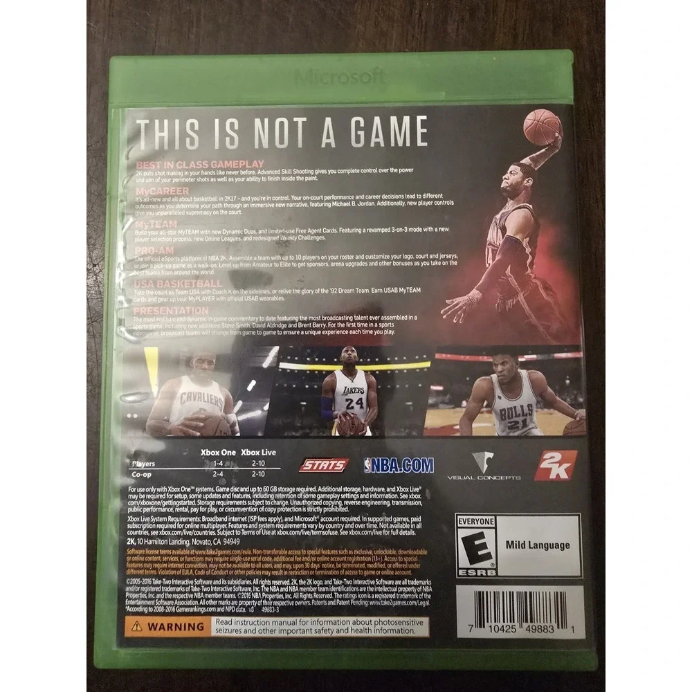 N/A nba 2k17