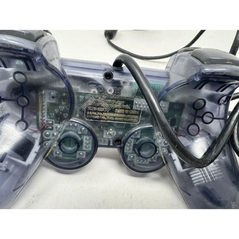 Playstation 2 PS2 OEM Sony Dualshock 2 Controller SCPH-10010 - Smoky Clear