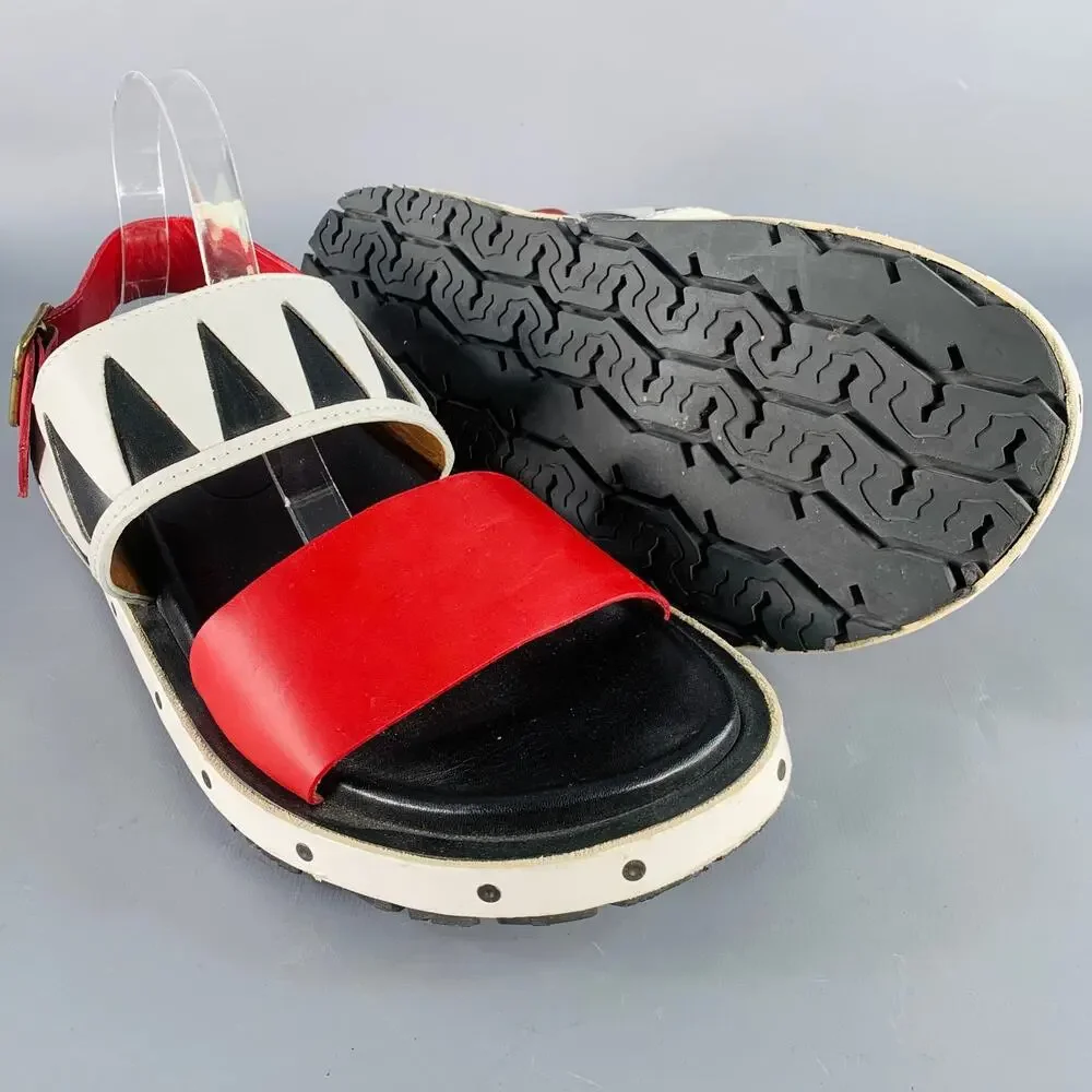 Marni sandals in red