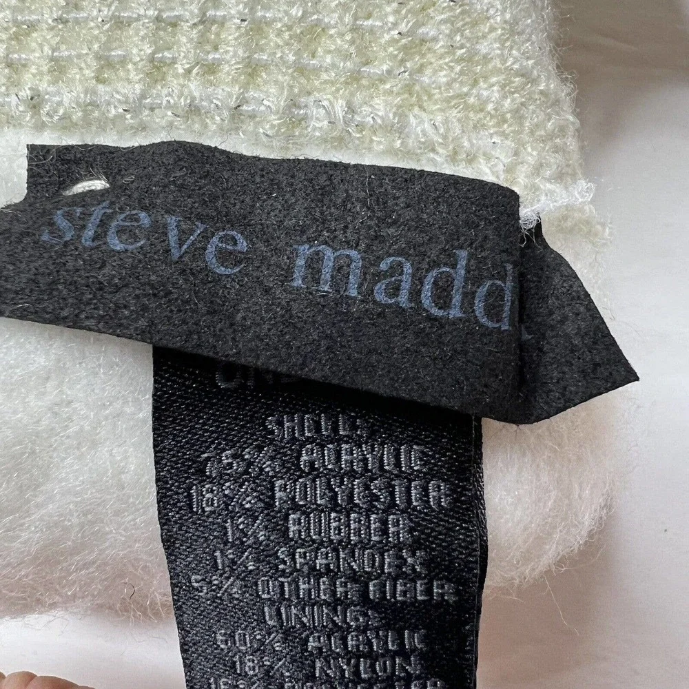 Steve Madden zag featuring knit