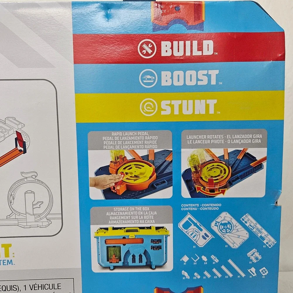 Hot Wheels Track Builder Unlimited Rapid Launch Builder GVG11‎ New Cracked Lid