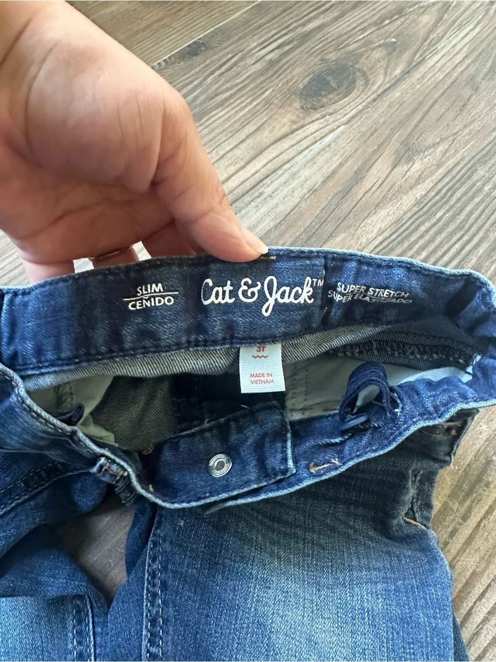 Old Navy Cat & Jack Blue Kids Denim Jeans 2 Pack Size 3t bundle Straight Leg