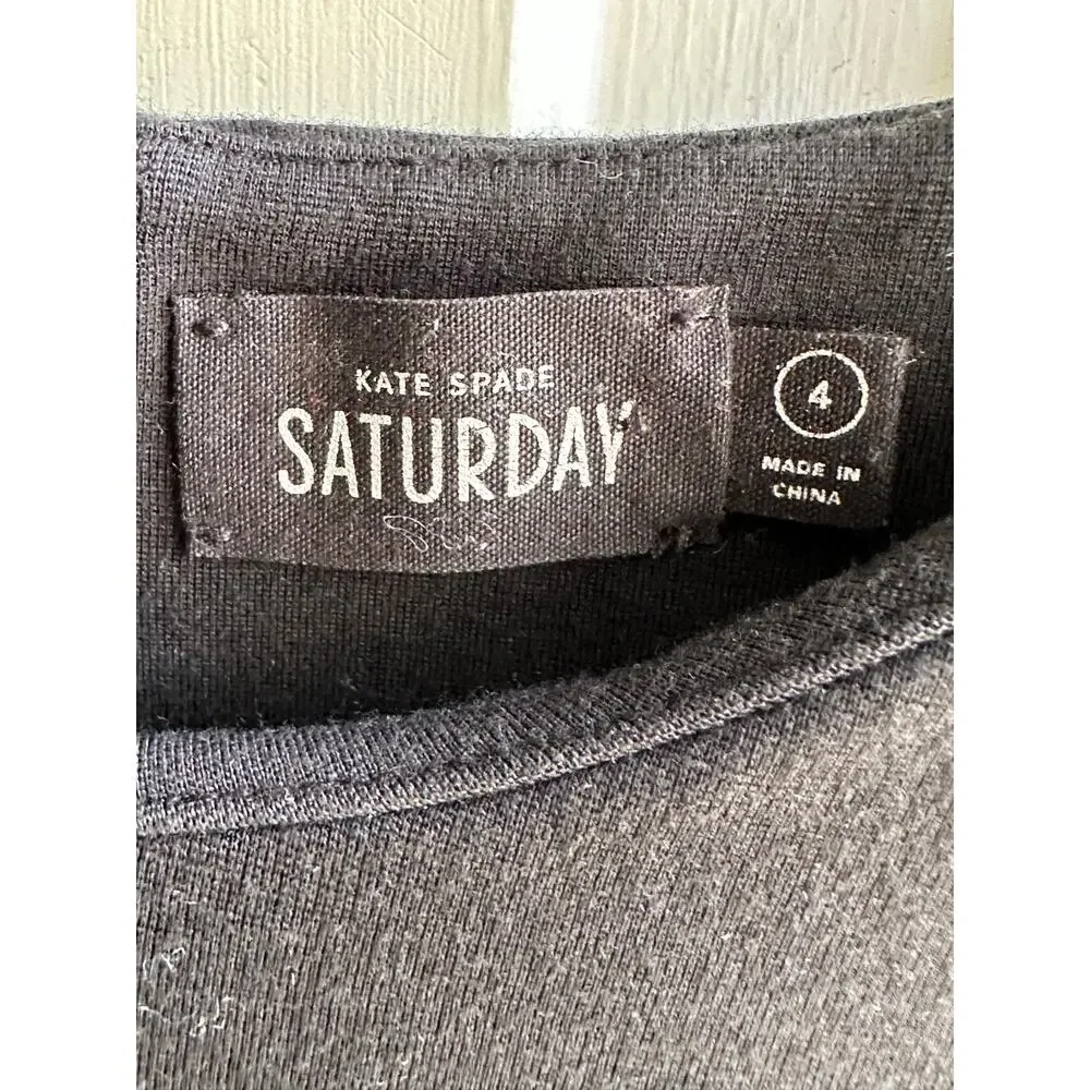 Kate Spade Saturday Colorblock Wool Fit & Flare Dress Size 4