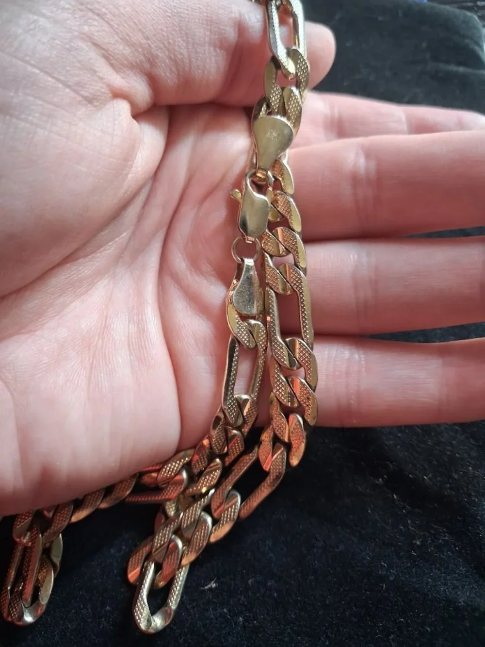 19 inch 14k Gold plated necklace