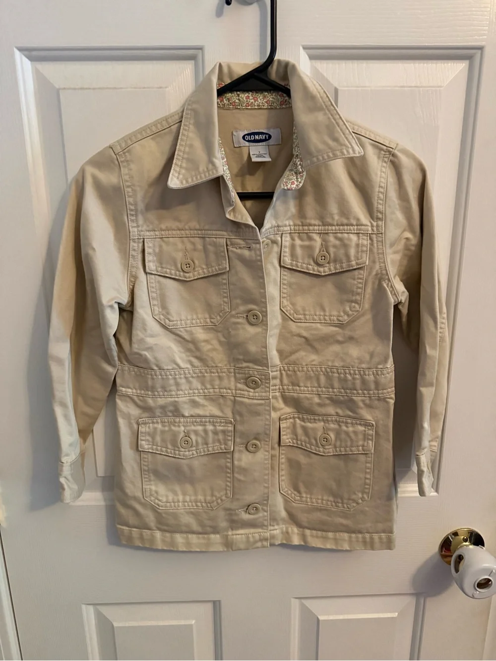 Old Navy Kid’s Beige Utility Jacket