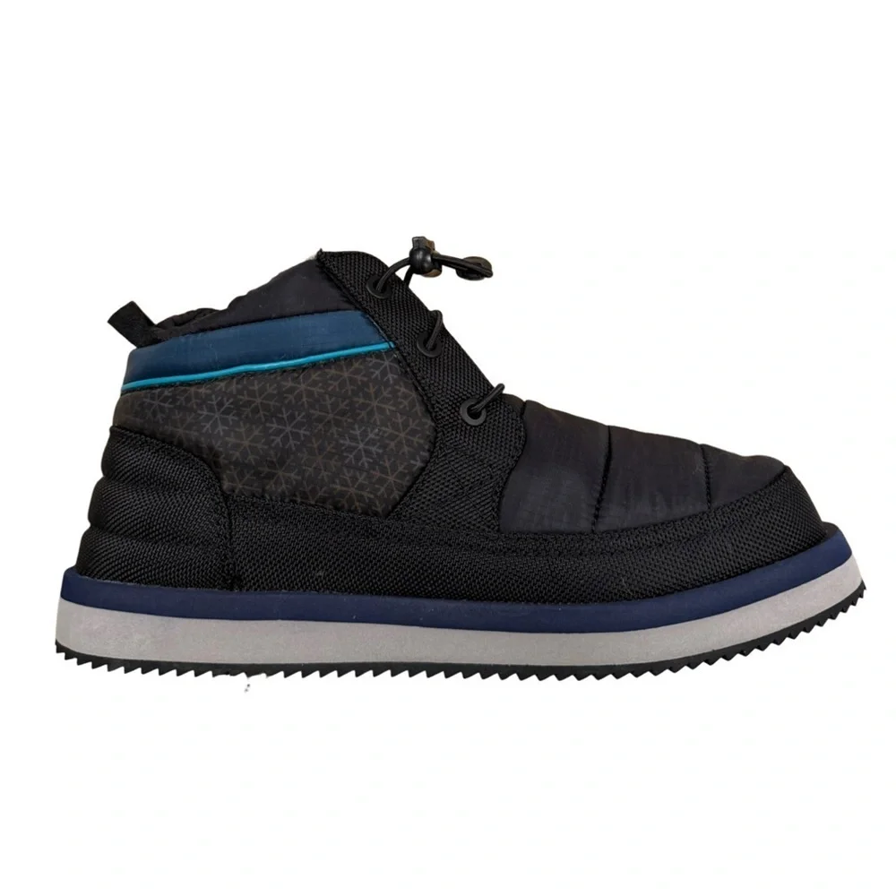 SANUK Puffy Chiller Mid SL Boots Black Size 8 Women's (USA)