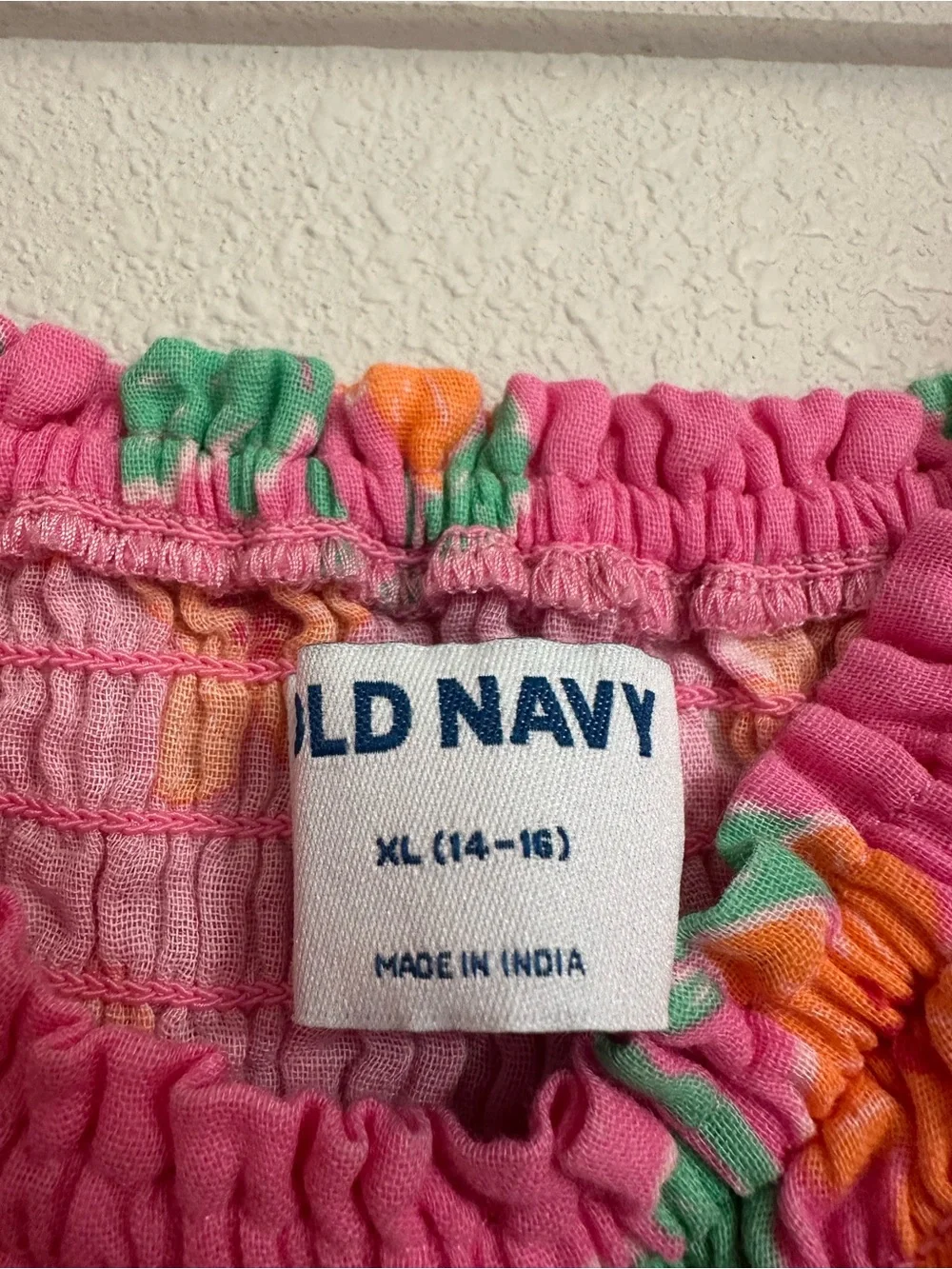 Old Navy bright pink