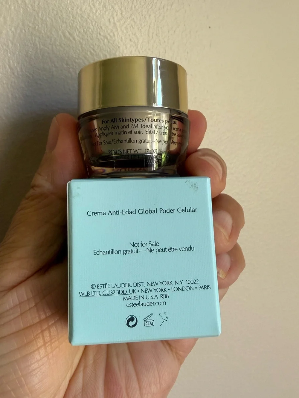 5x Estee Lauder Revitalizing Supreme Golbal Anti Aging Power Cream 0.17oz/5ml Ea