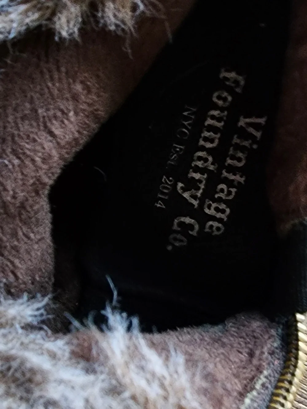 Vintage Foundry Co warm faux
