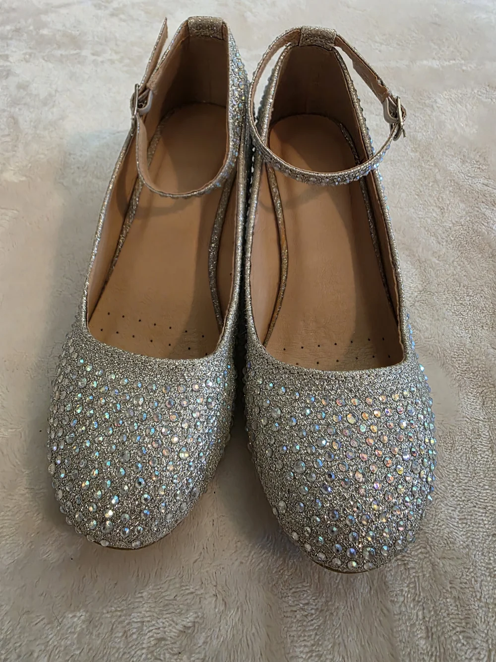 N/A sparkling silver
