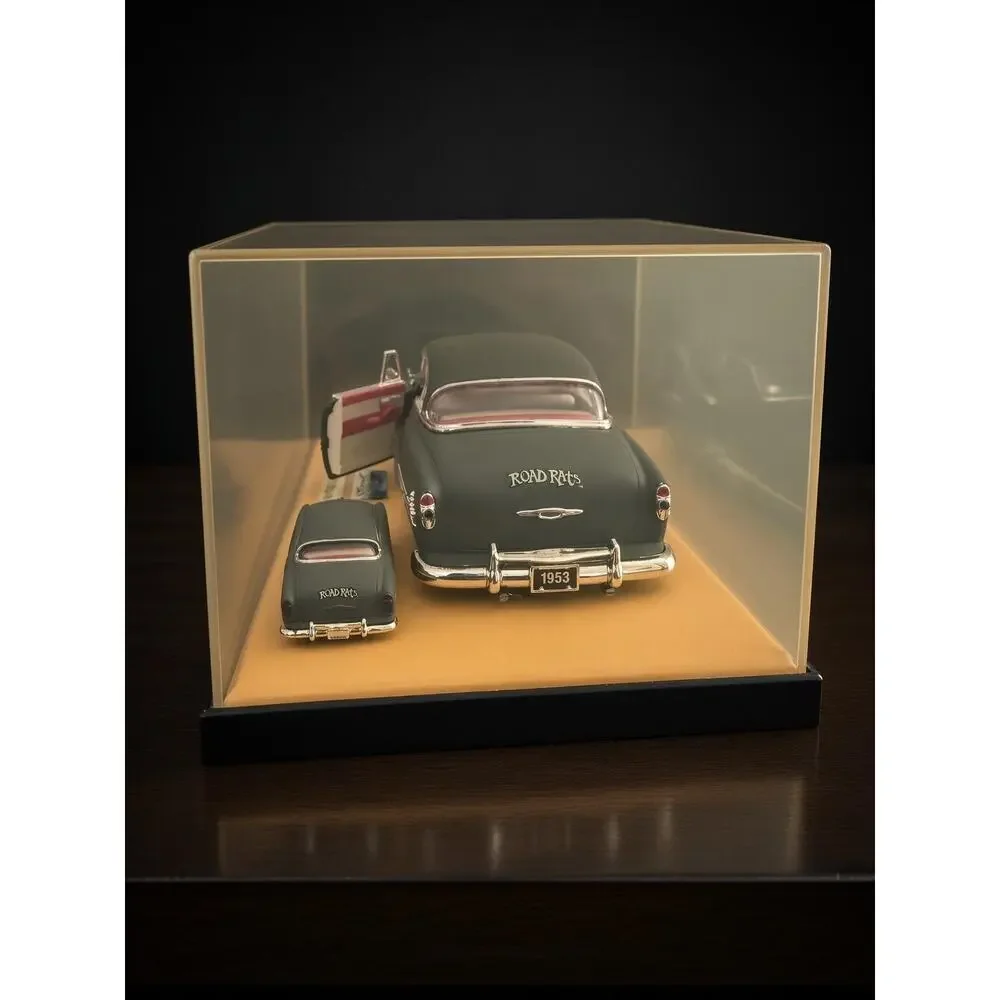 Jada Road Rats 1953 Chevy Bel Air Lowrider Diecast Display Set Character Fig